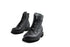 Durea Veterboot Zwart Leer K