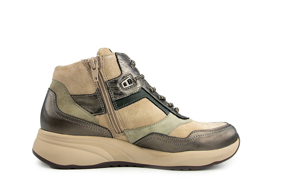 Durea Hoge Sneaker Brons Seppia