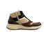 Durea Hoge Sneaker Donkerbruin Taupe
