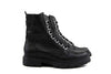 Durea Veterboot Zwart Leer H