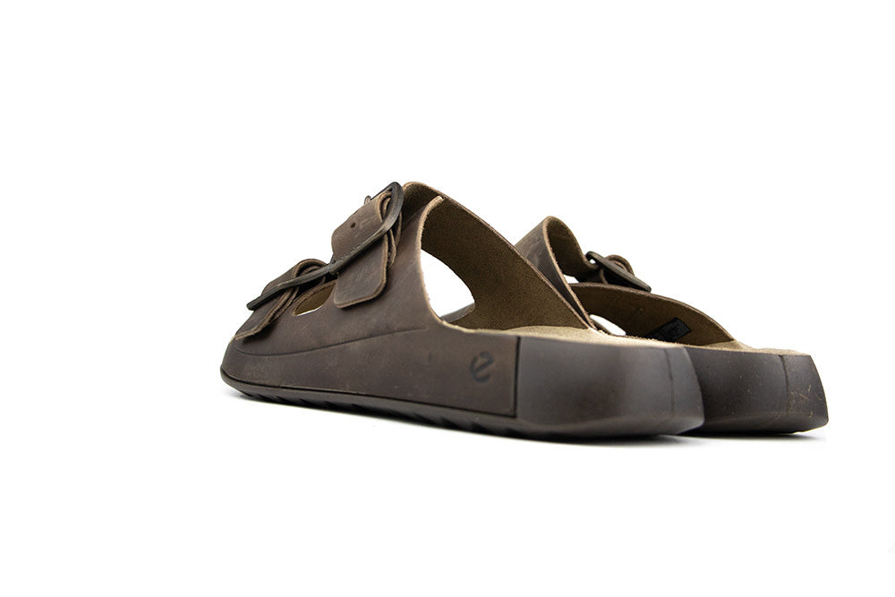 Ecco Slipper Cozmo M Casual Buckle Nutmeg