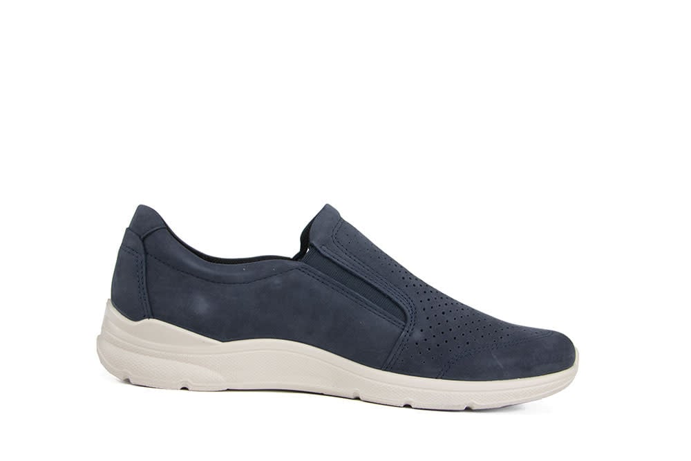 Ecco Irving Perf Slip On Marine