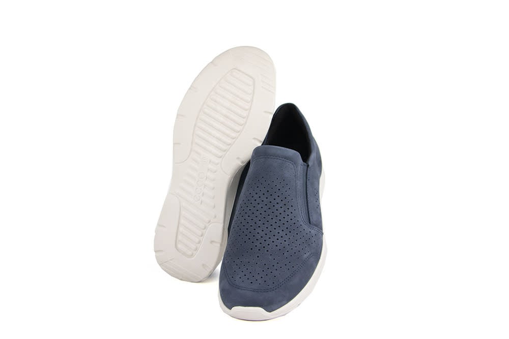 Ecco Irving Perf Slip On Marine