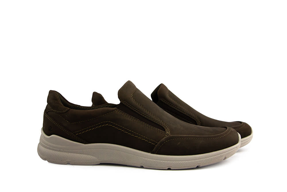 Ecco Slip On Irving Nutmeg Brown