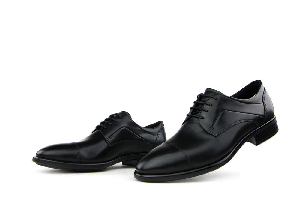 Ecco Veterschoen Citytray Black Santiago