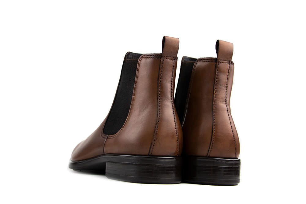 Ecco Chelsea Boots Cognac Citytray The Natural