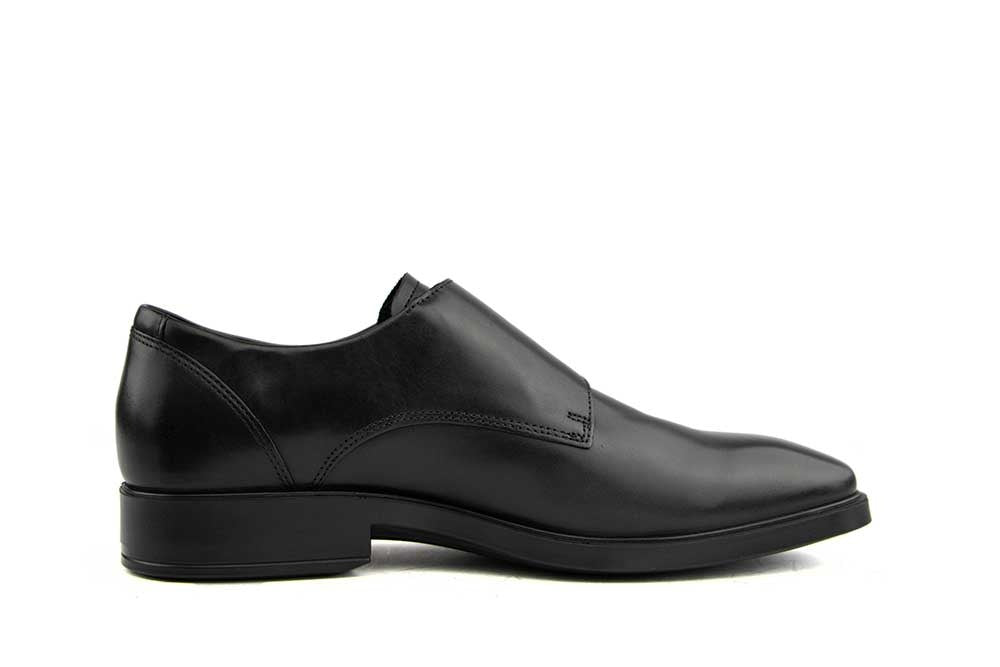 Ecco Gesp Metro Milan Double Monk Black