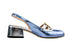 Eva Luna Slingback Jeans Argento