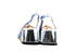 Eva Luna Slingback Jeans Argento