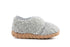 Fischer Pantoffel Grau Teddy