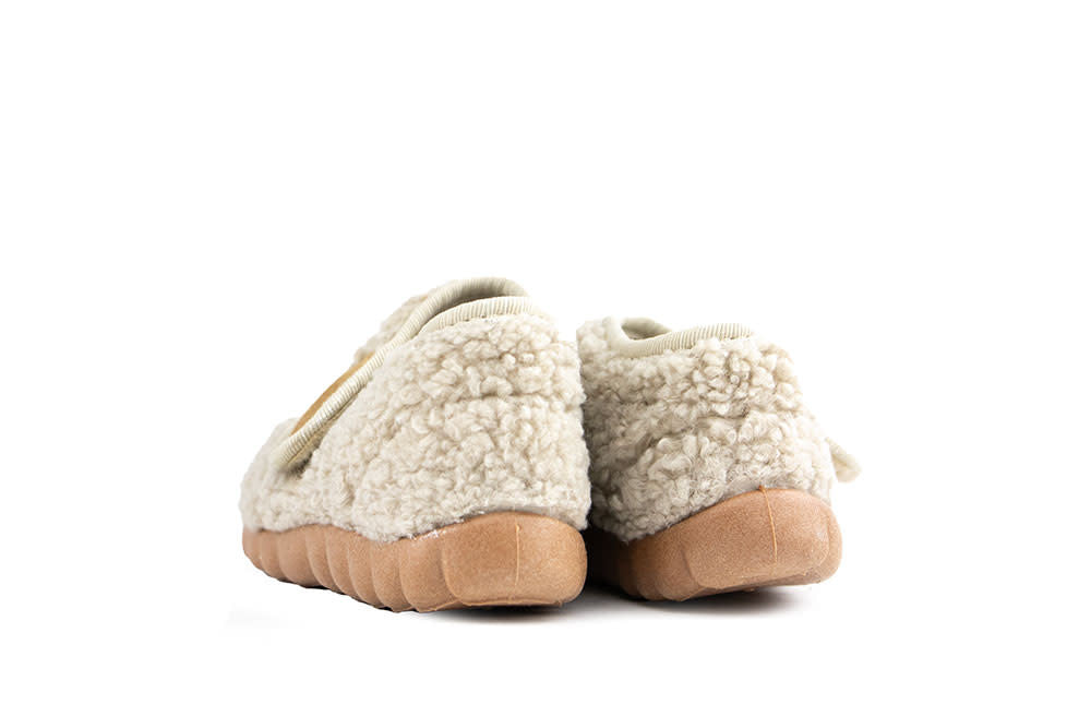 Fischer Pantoffel Sand Teddy