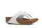 Fitflop Lulu Leather Toepost White