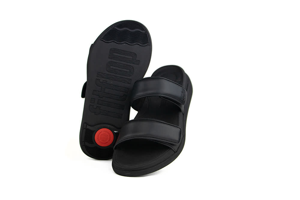 FitFlop F-Mode Go Adjustable Flatform All Black