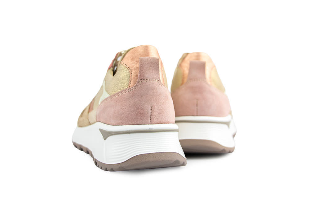 Footnotes Sneaker Silke Suède Metallic Beige H