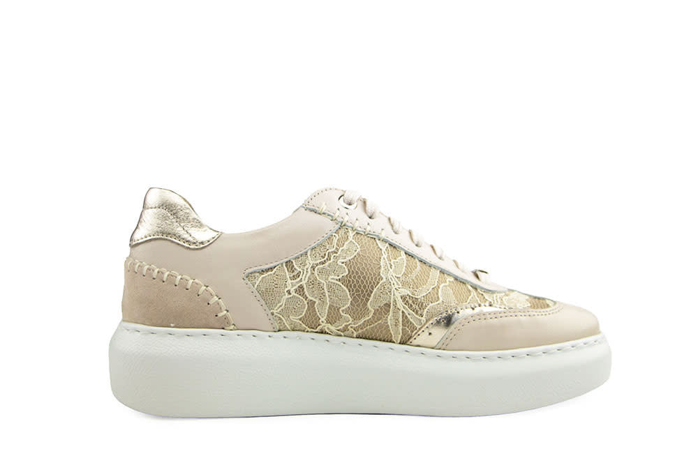 Footnotes Sneaker Claire Beige Combi