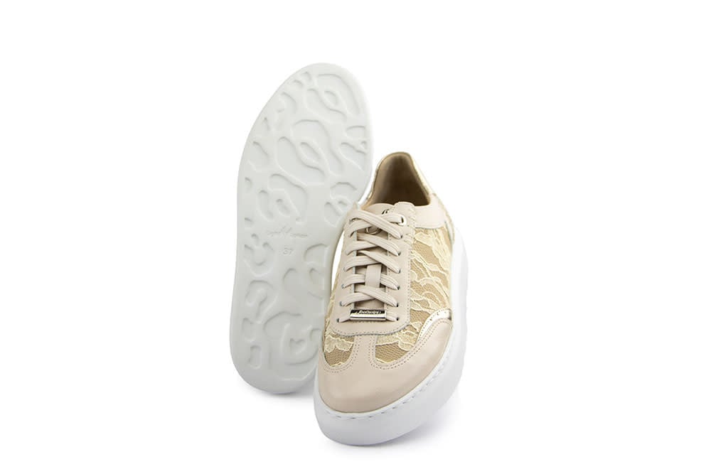Footnotes Sneaker Claire Beige Combi