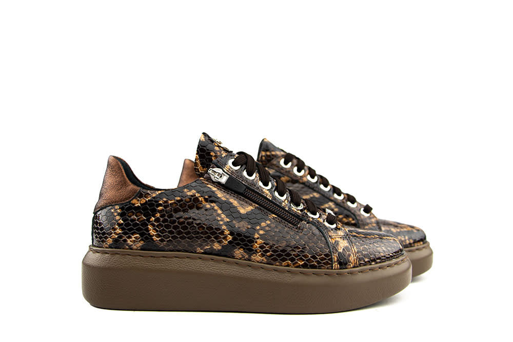 Footnotes Sneaker Ciara Brown Antra Croco