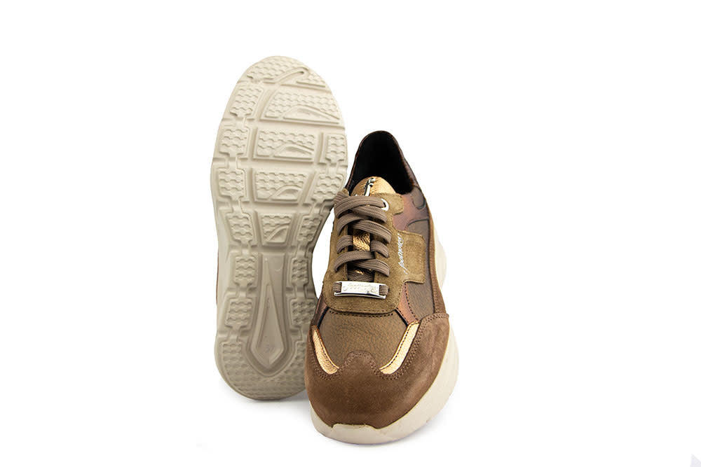 Footnotes Sneaker Pem Cow Matte Camel