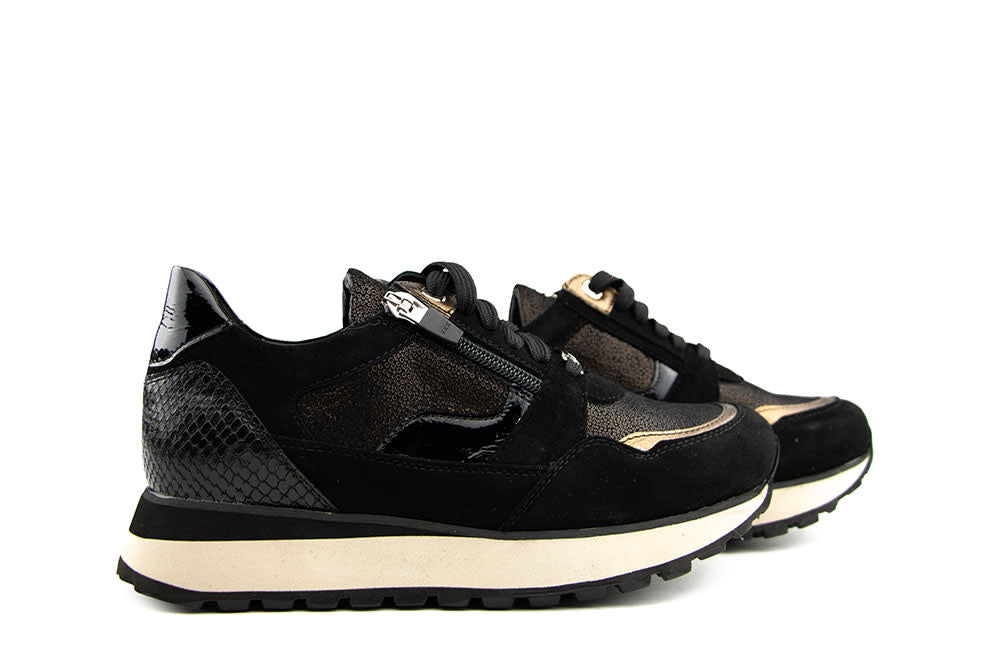 Footnotes Sneaker Elke Black Gold