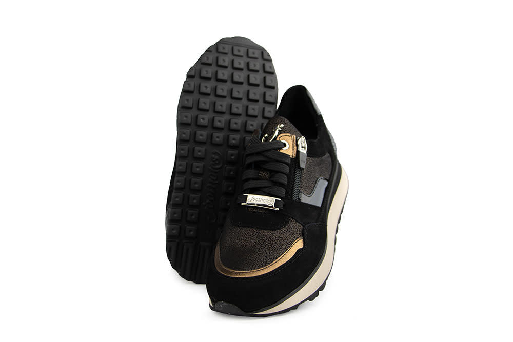 Footnotes Sneaker Elke Black Gold