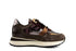 Footnotes Sneaker Elke Brown Metal Print