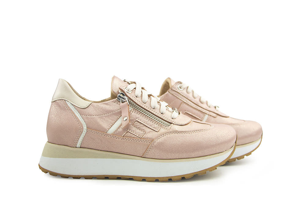 Footnotes Sneaker Esther Old Rose Metallic