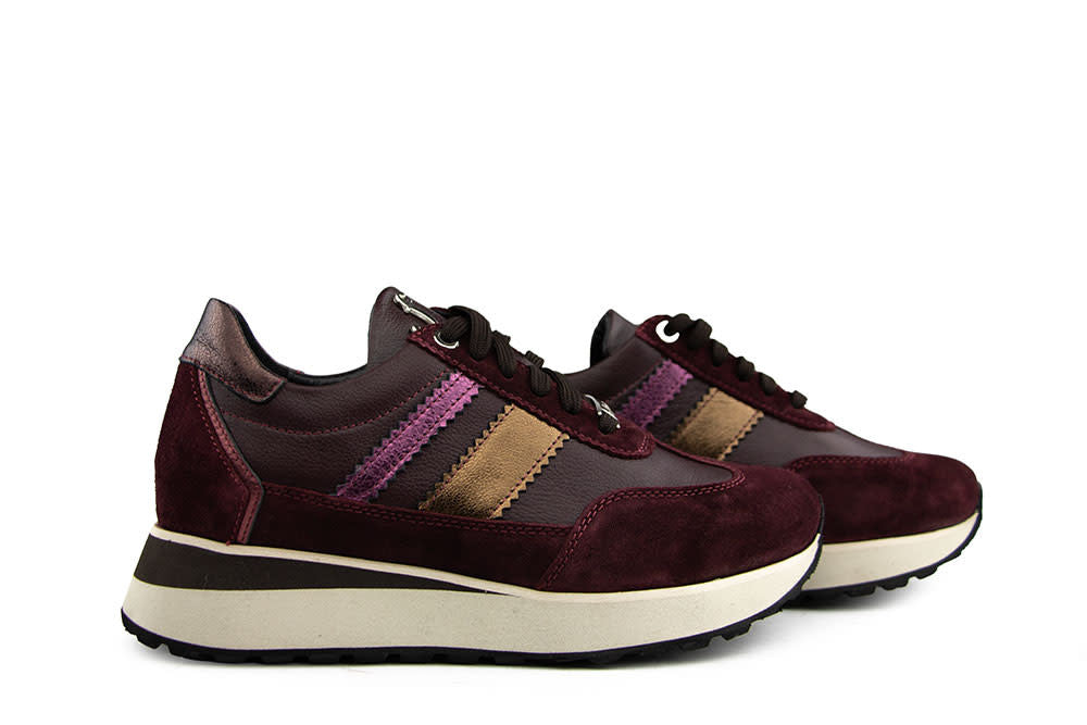 Footnotes Sneaker Erika Aubergine
