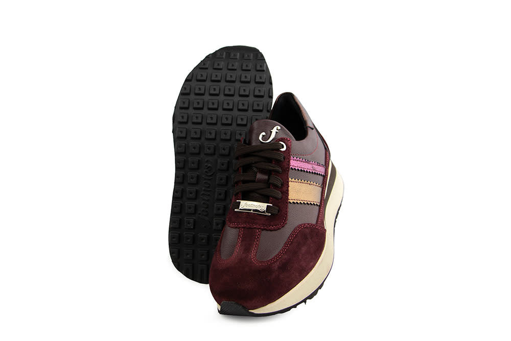 Footnotes Sneaker Erika Aubergine