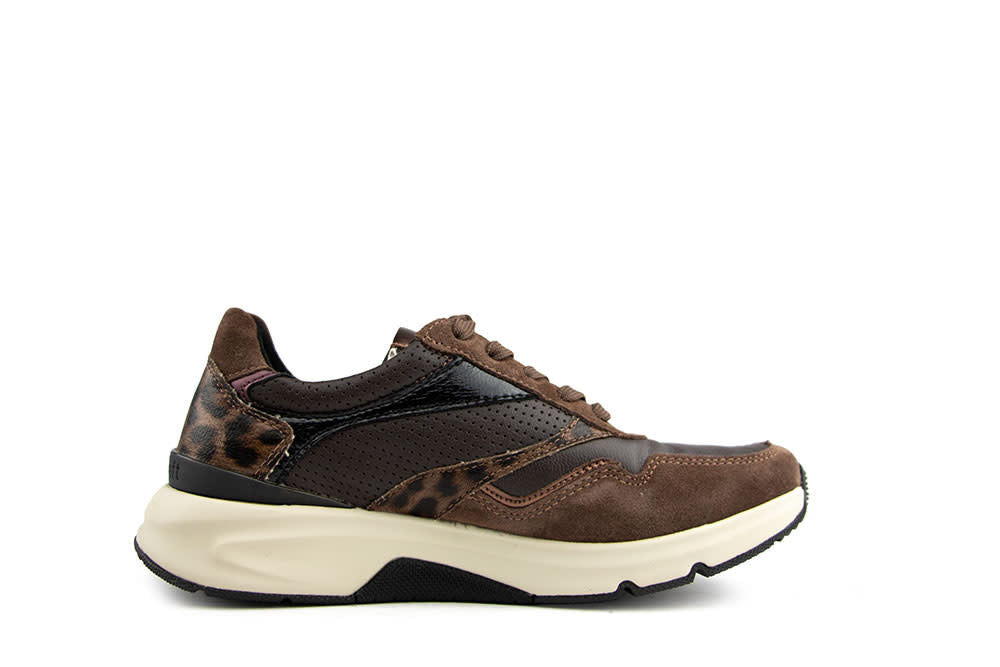 Gabor Rolling Soft Sneaker Mocca Mulberry