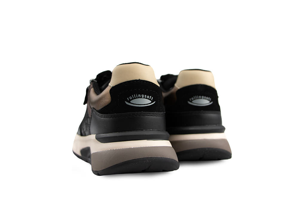 Gabor Rolling Soft Sneaker Black Desert