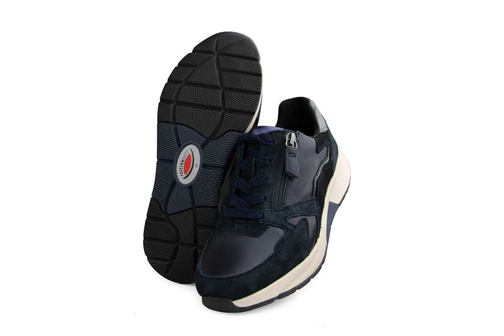 Gabor Rolling Soft Sneaker Ocean Dark Blue