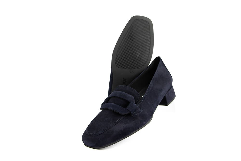Gabor Pump Dark Blue Samtchevreau