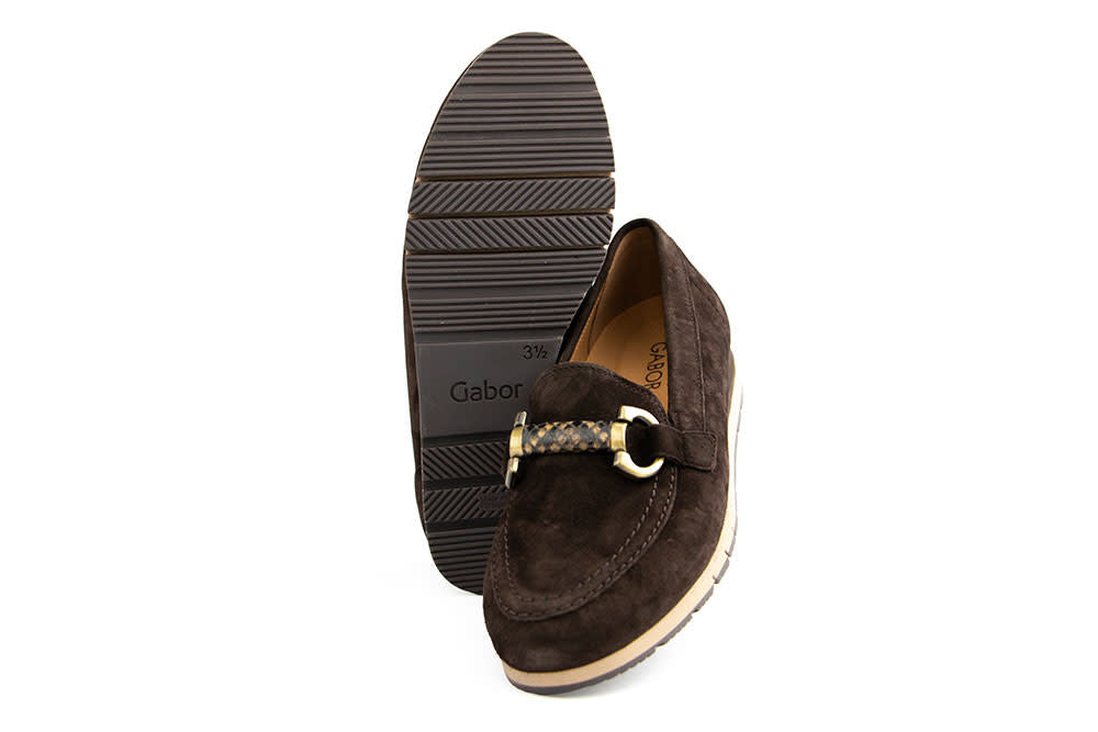 Gabor Loafer Python Mocca Samtchevreau