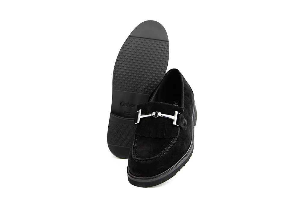 Gabor Loafer Dreamvelour Black