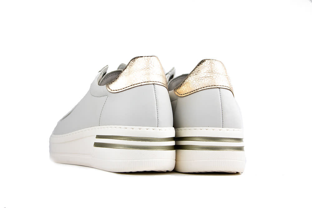 Gabor Sneaker Offwhite Platino