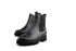 Gabor Chelsea Boots Schwarz Altsilber