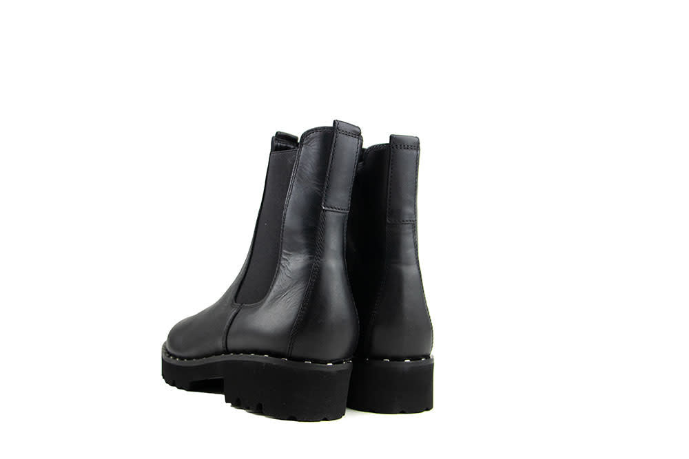 Gabor Chelsea Boots Schwarz Altsilber