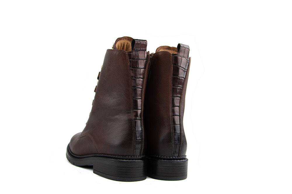 Gabor Veterboot Sattel Gold Varenne Kroko