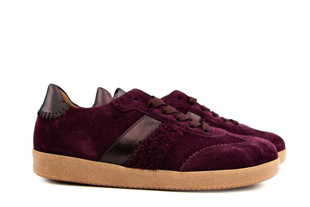 Gabor Sneaker Mulberry Wool