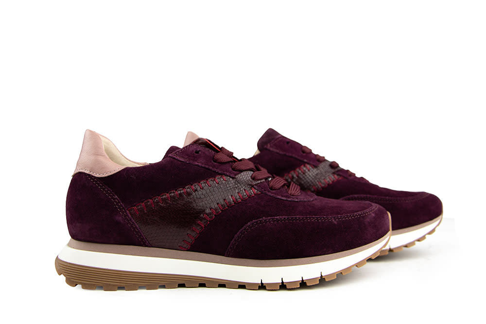 Gabor Sneaker Mulberry Rosewood