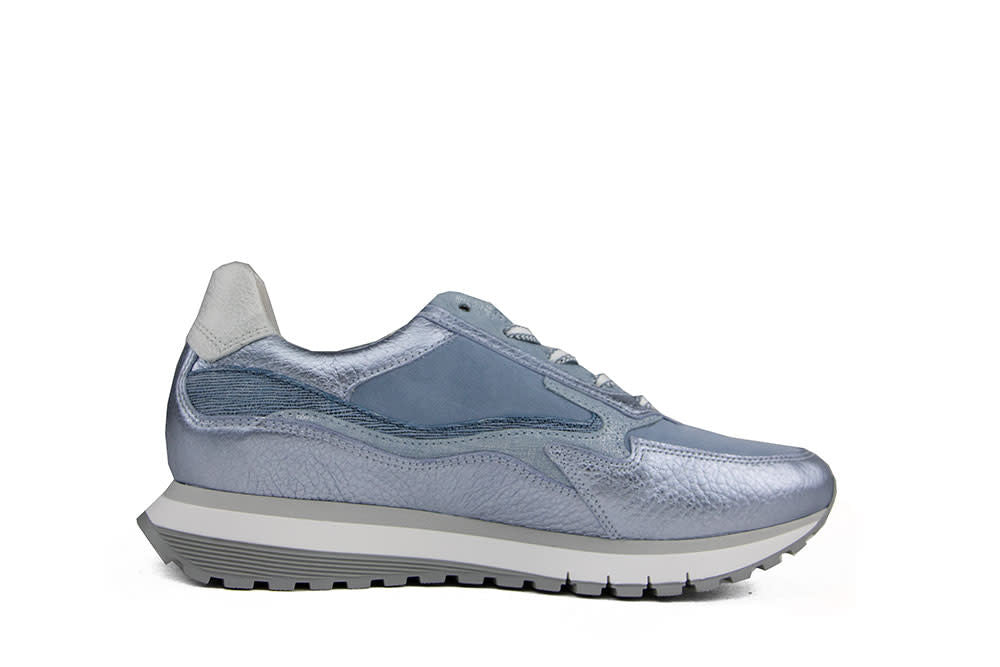 Gabor Sneaker Azur Blue Bianco Metal