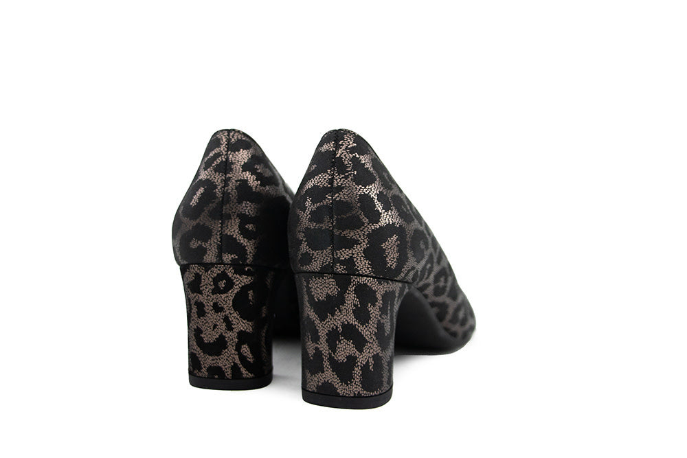 Gabor Pump Rame Schwarz Leo