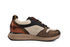 Gabor Sneaker Savanne Bronce Lizard Metal