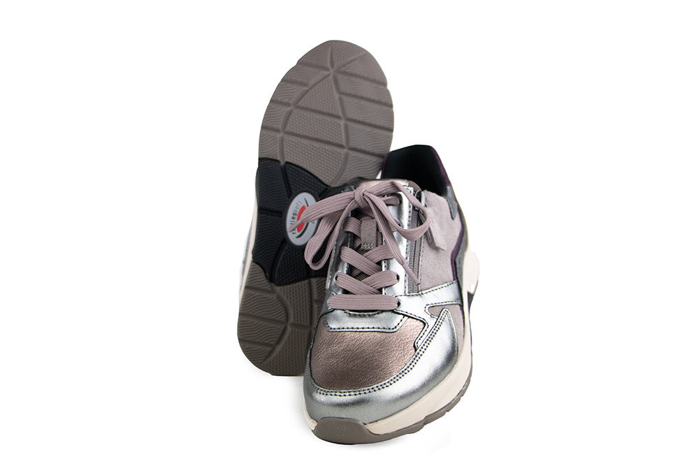 Gabor Rolling Soft Sneaker Darkrose Mouse