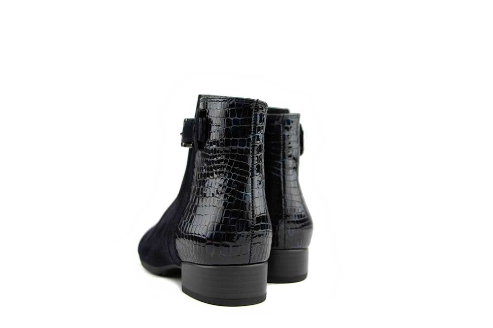 Gabor Enkellaars Dark Blue Krokolack H