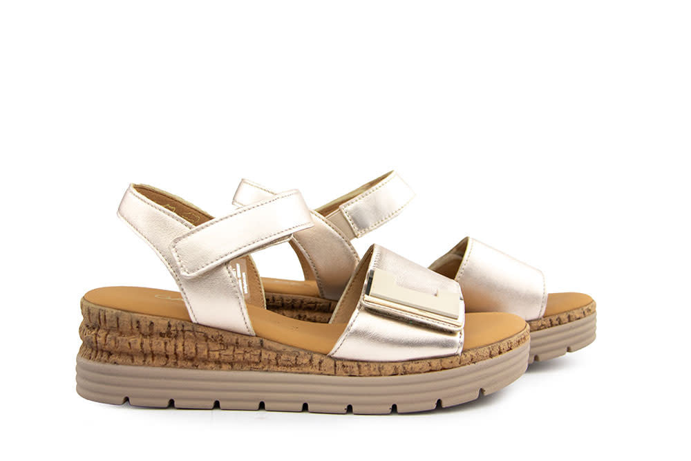 Gabor Sandaal Puder Metallic Gold