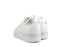 Gabor Sneaker Weiss Silber Nappa