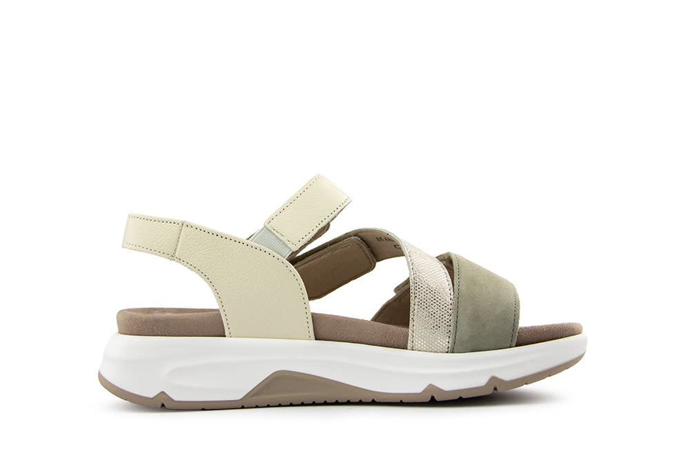 Gabor Sandaal Rolling Soft Schilf Platino Leo