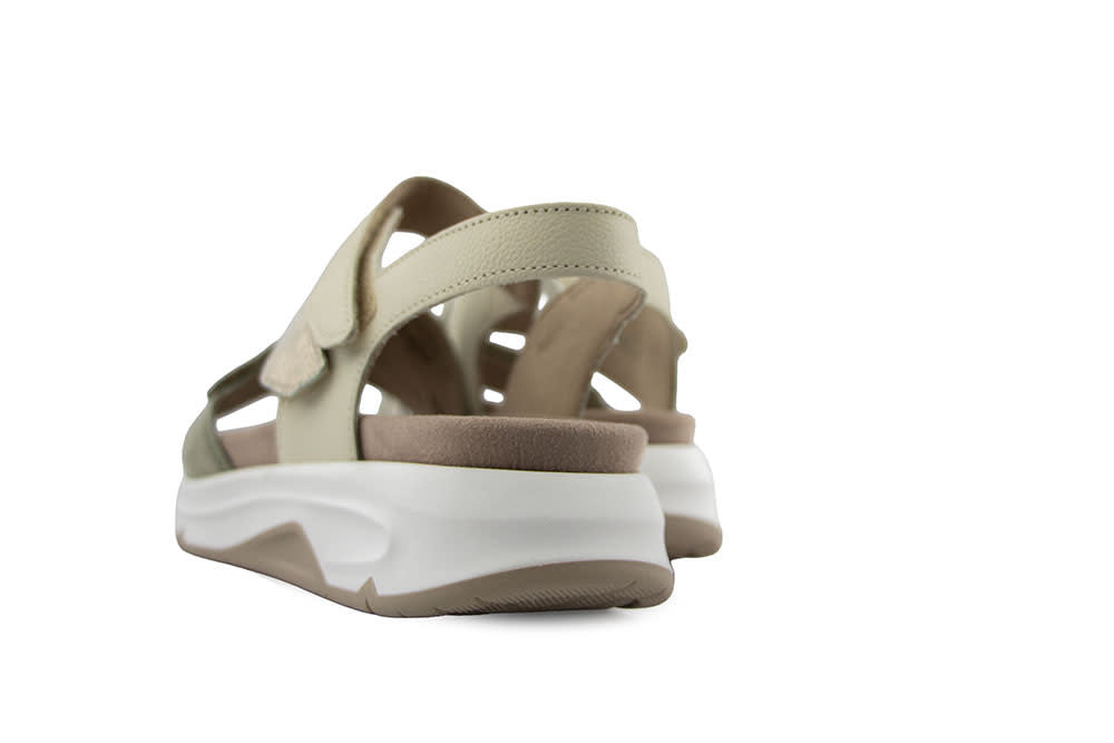 Gabor Sandaal Rolling Soft Schilf Platino Leo