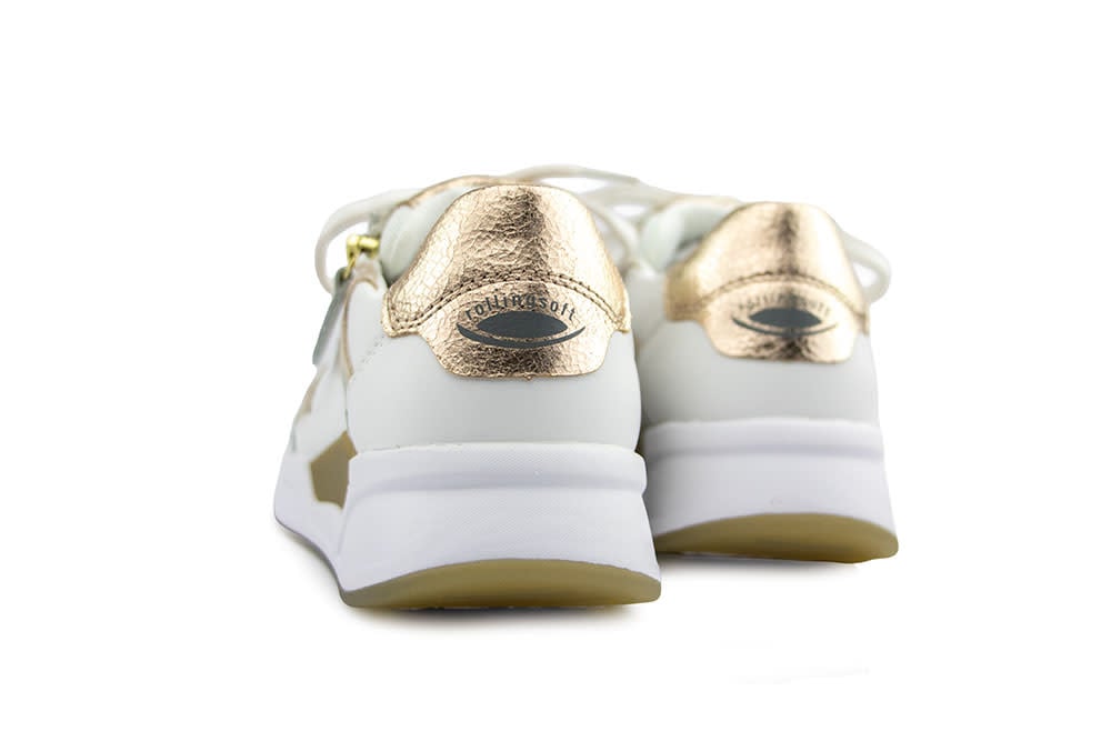 Gabor Rolling Soft Sneaker Weiss Oasi Platino